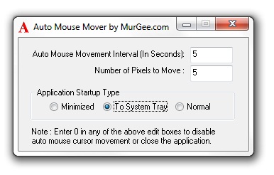 mouse move application